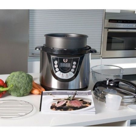 Olla Eléctrica Programable Cecotec GM Modelo D con Voz/ Capacidad 6 L